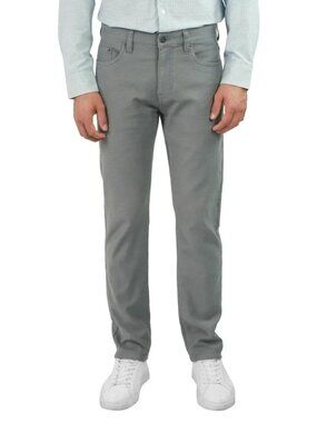 NWT Jachs New York Men's 36x29 Gray 5 Pocket Pants Stretch Fabric